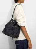 Bolso De Hombro De Nylon L