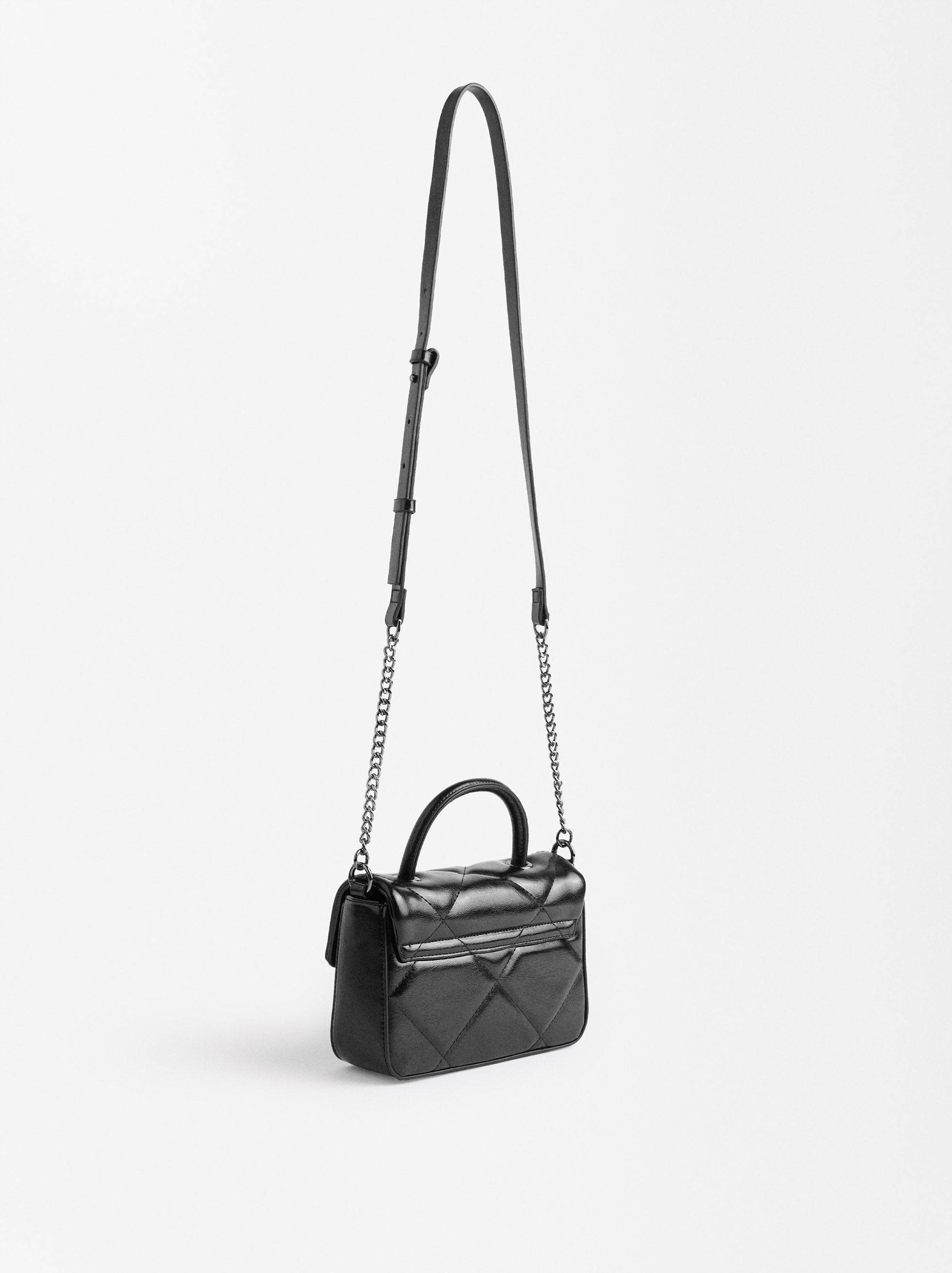 Bolso De Mano Acolchado