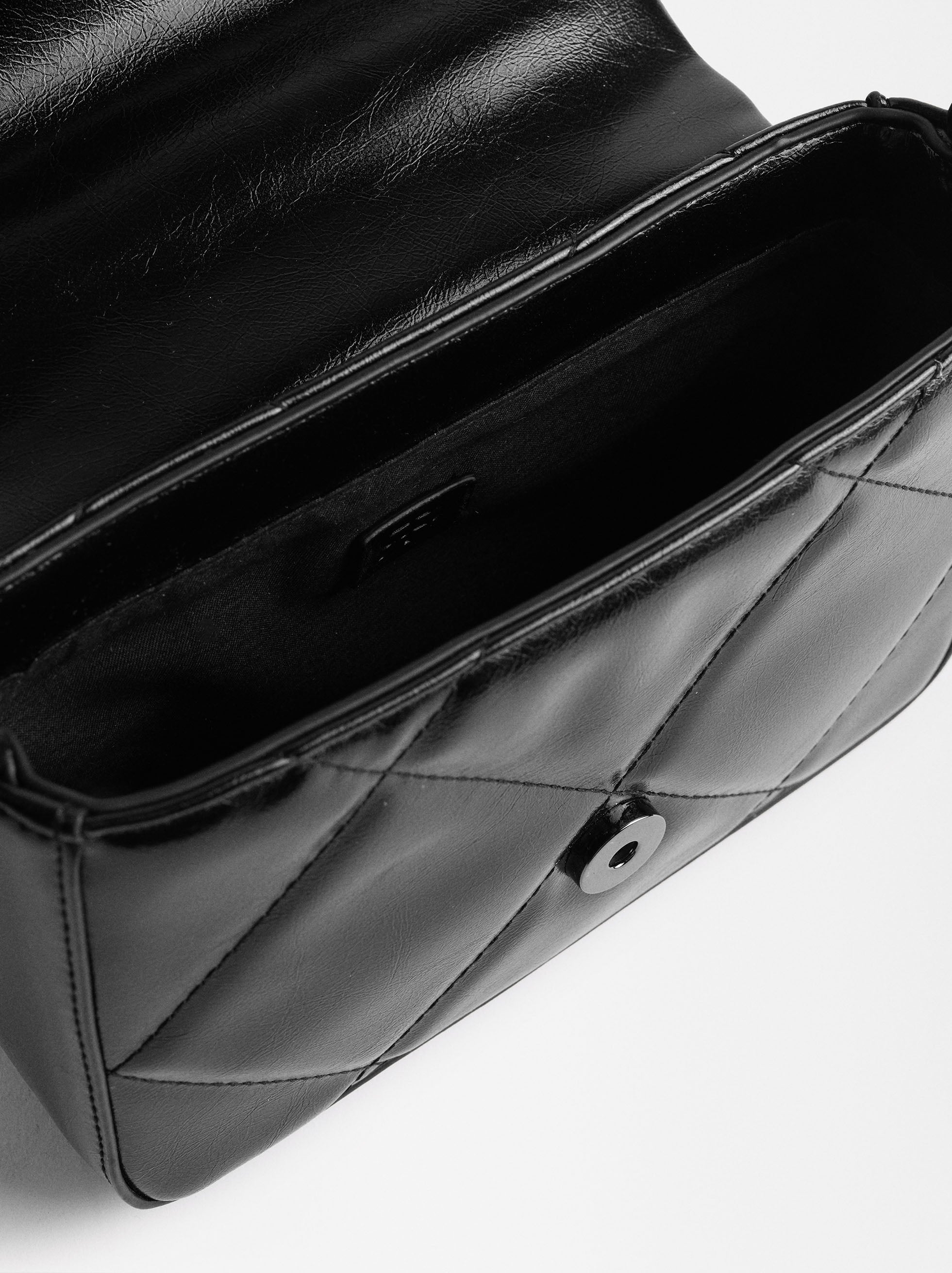 Bolso De Mano Acolchado