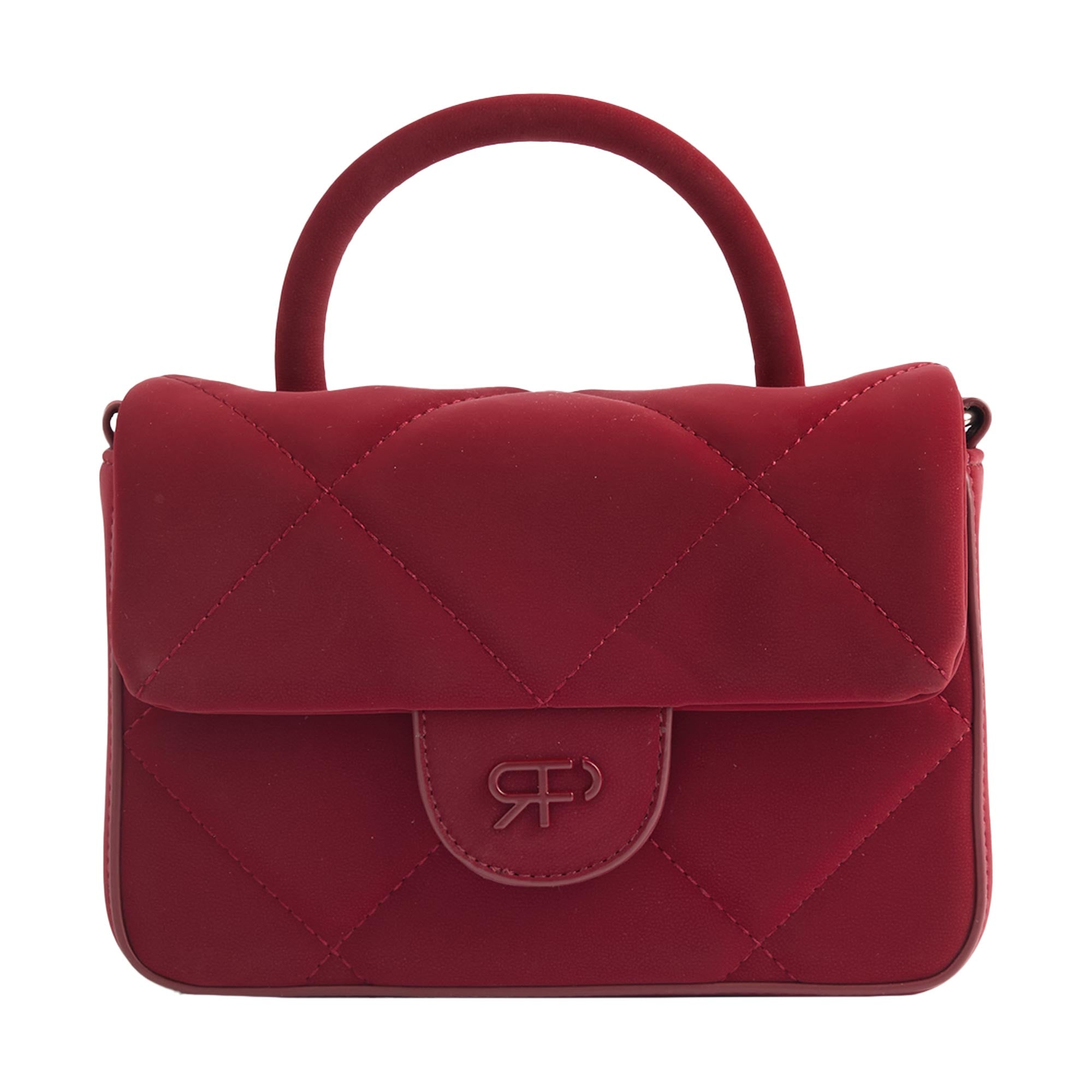 Bolso De Mano Con Textura Suave