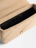 Cartera De Mano Con Textura Suave