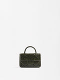 Bolso De Mano Con Estampado Animal