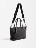 Bolso Tote De Nylon Com Bandolera M