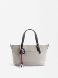 Bolso Tote De Nylon Com Bandolera M