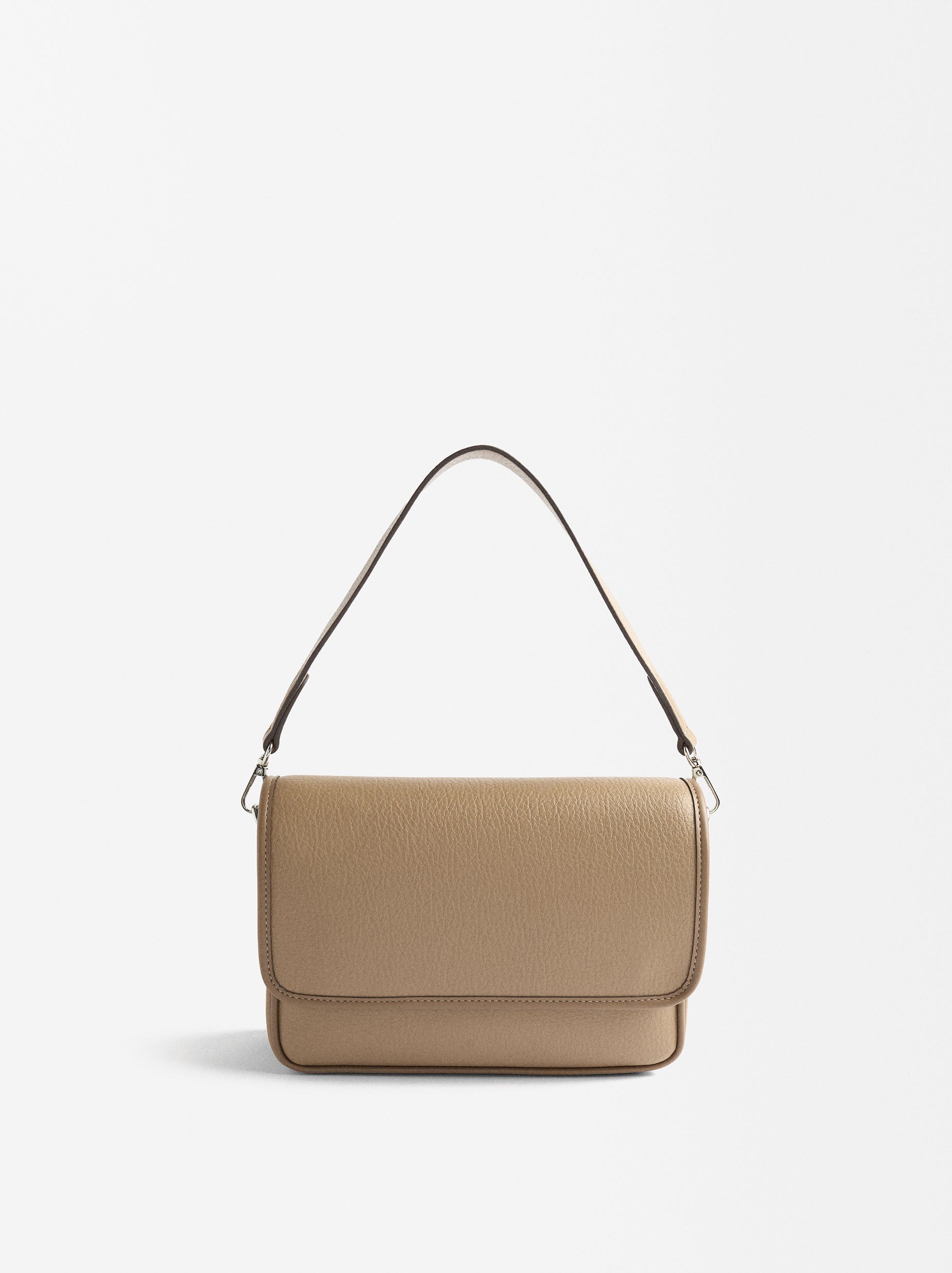 Bolso De Hombro Con Textura
