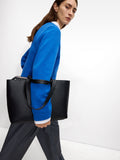 Cartera Shopper Con Textura