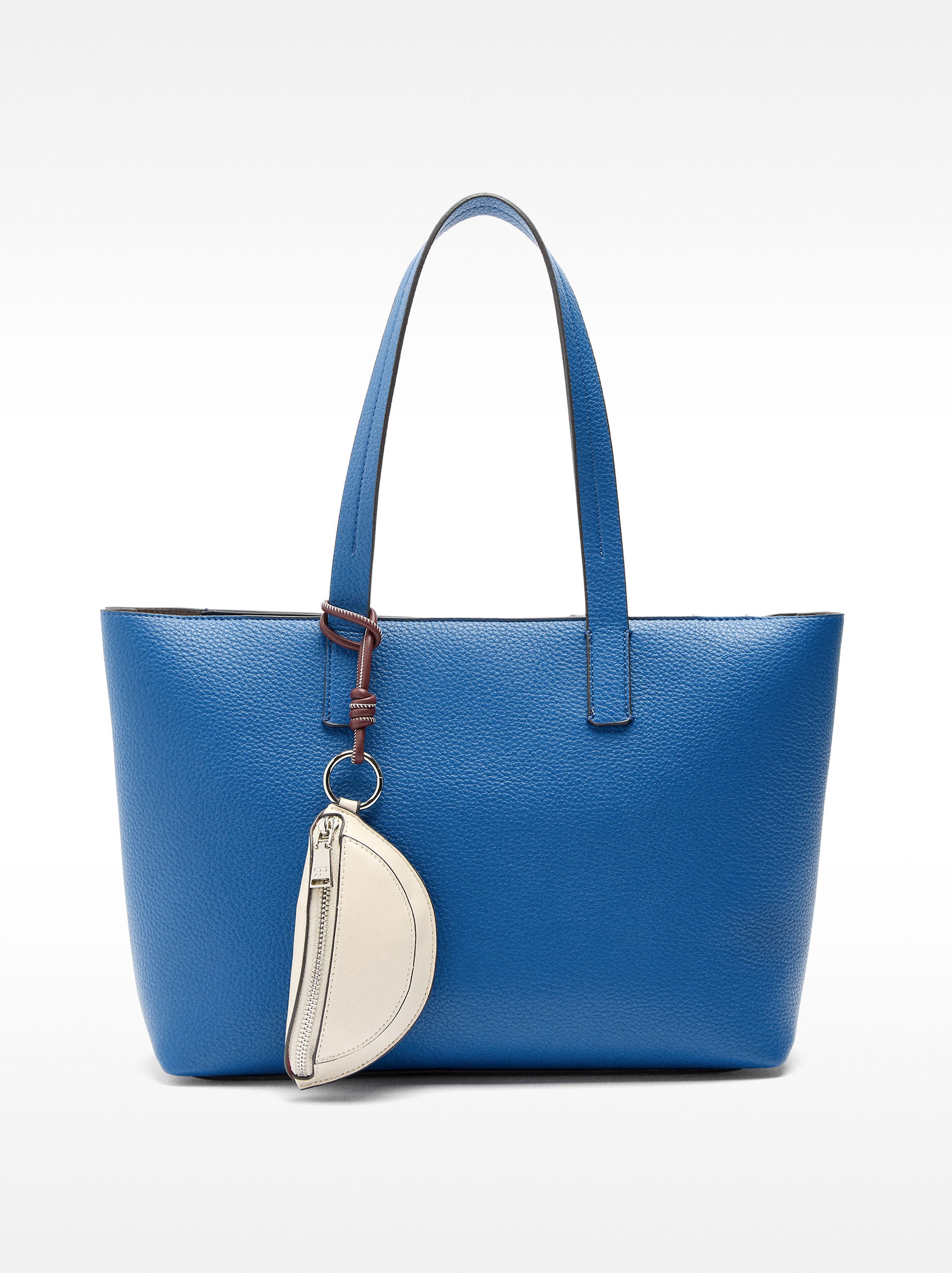 Cartera Shopper Con Textura