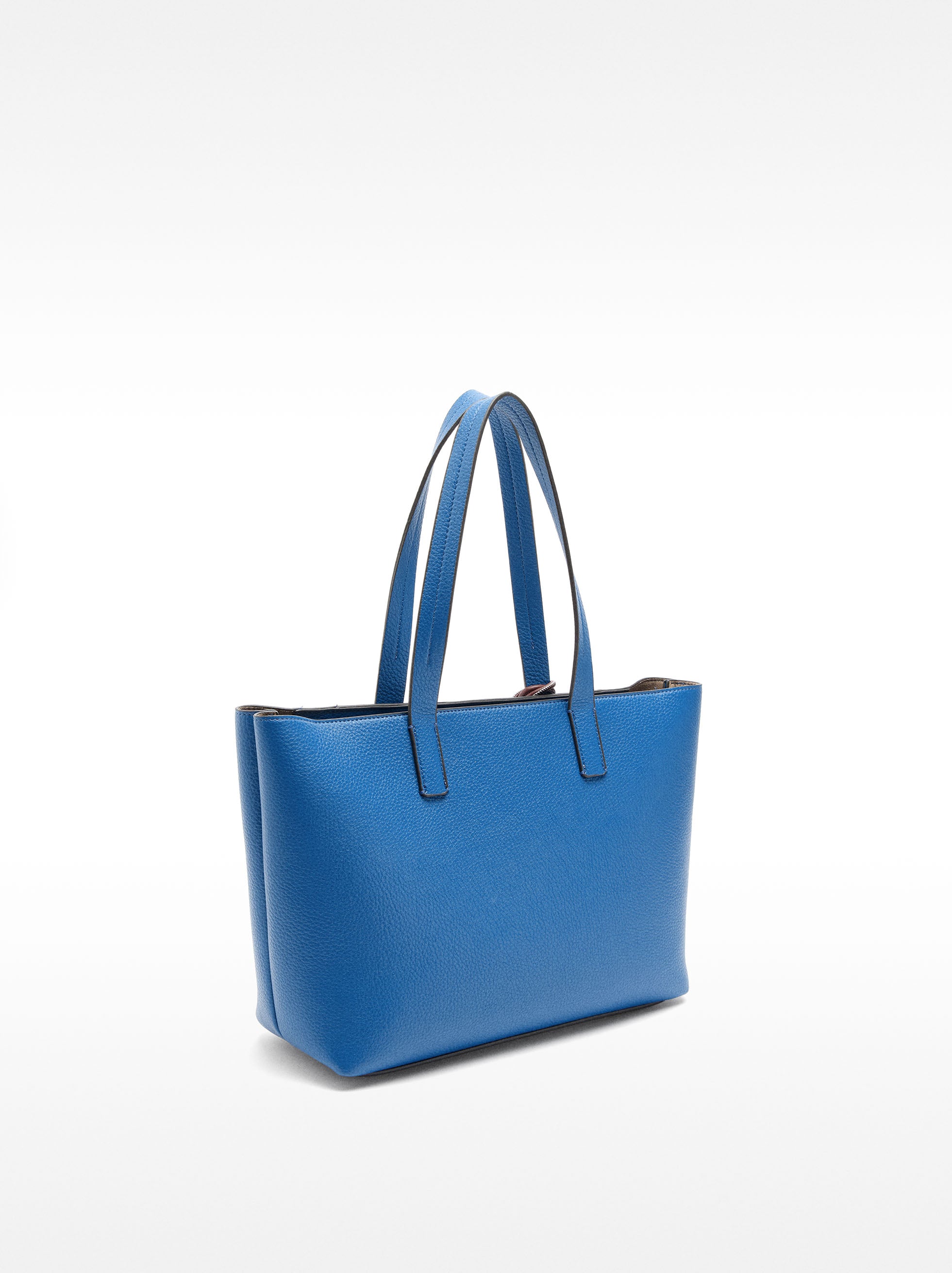 Cartera Shopper Con Textura
