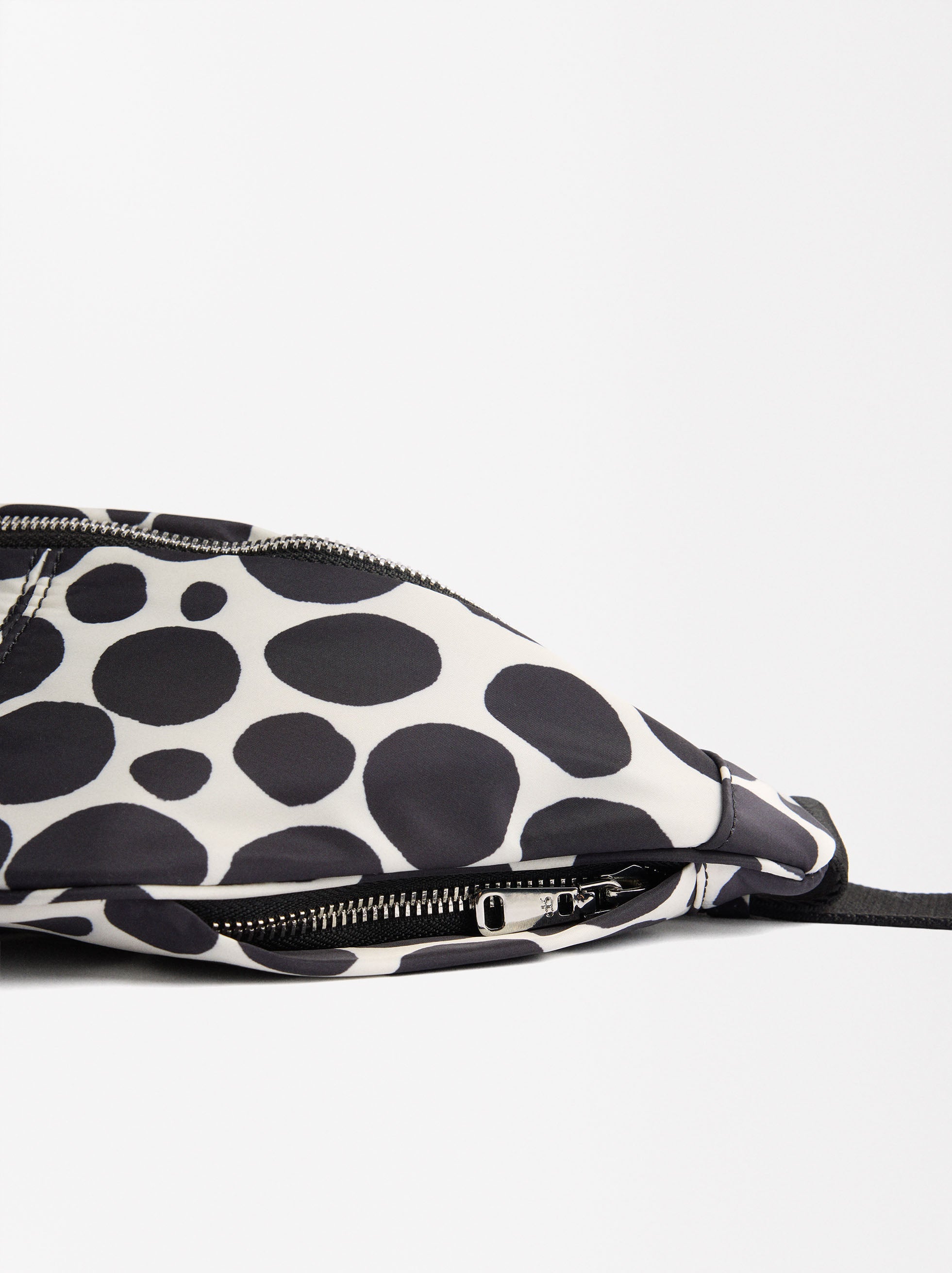 Bolso De Cintura De Nylon Estampada