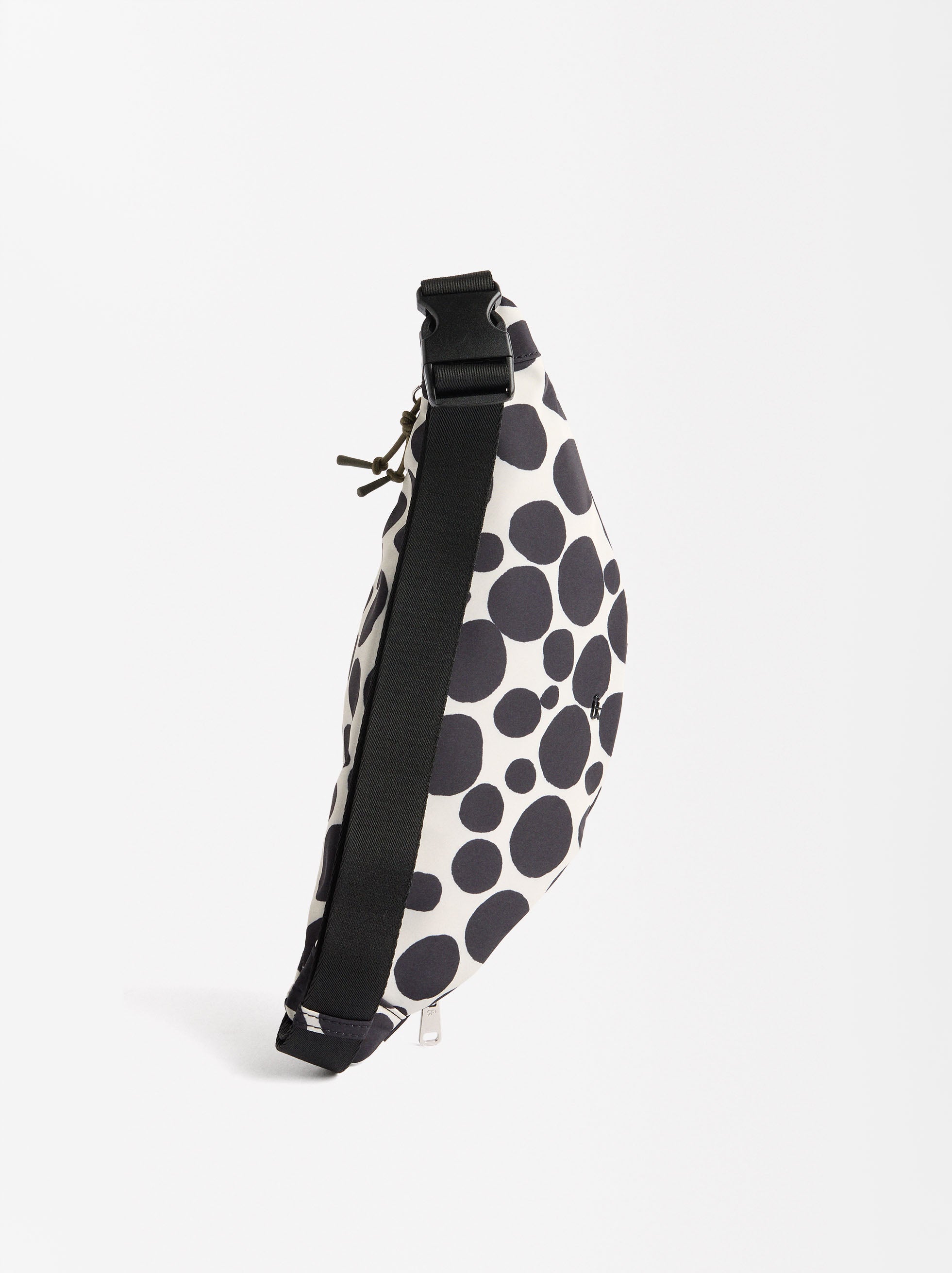 Bolso De Cintura De Nylon Estampada