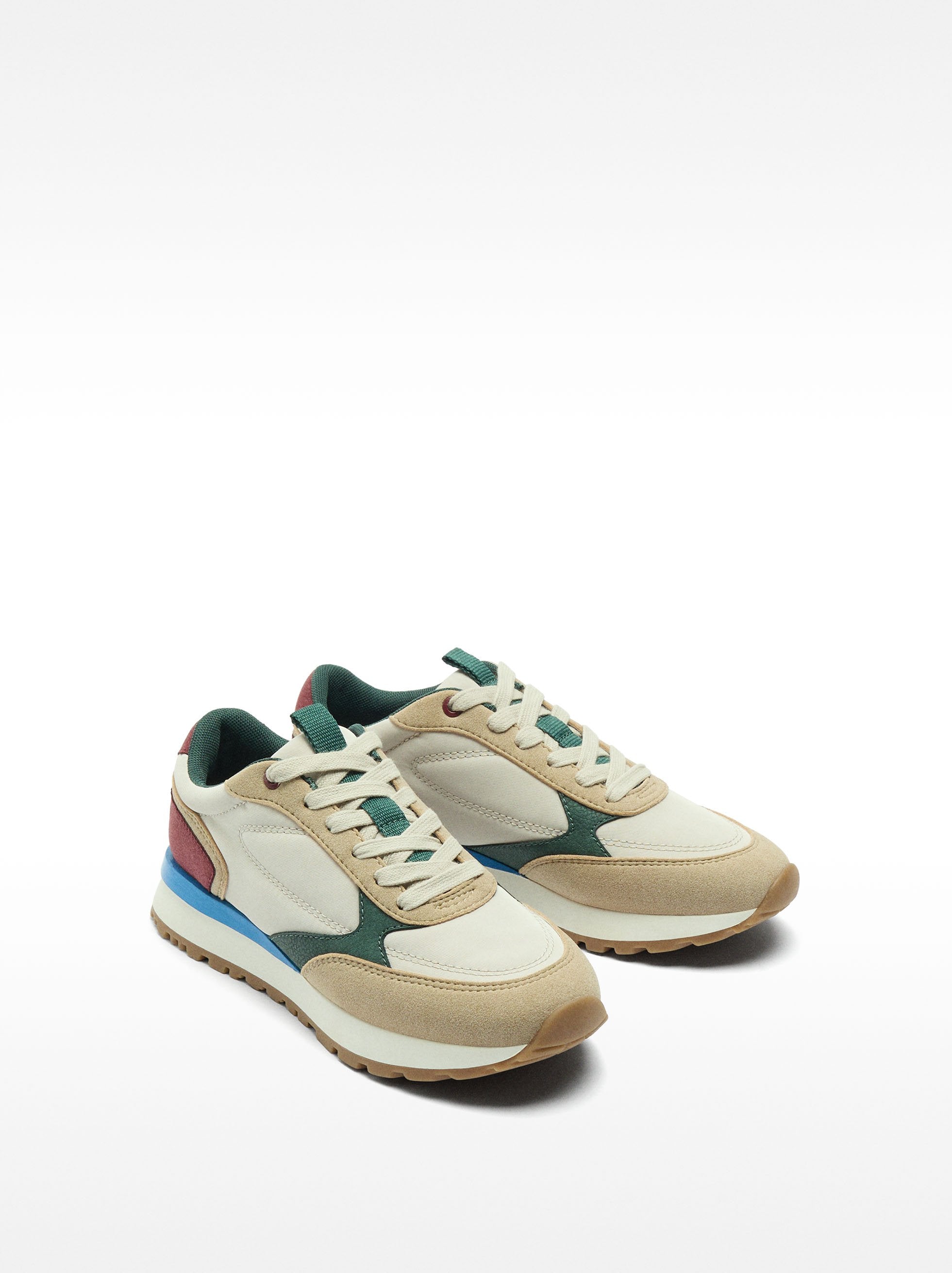 Zapatillas Contraste Multicolor