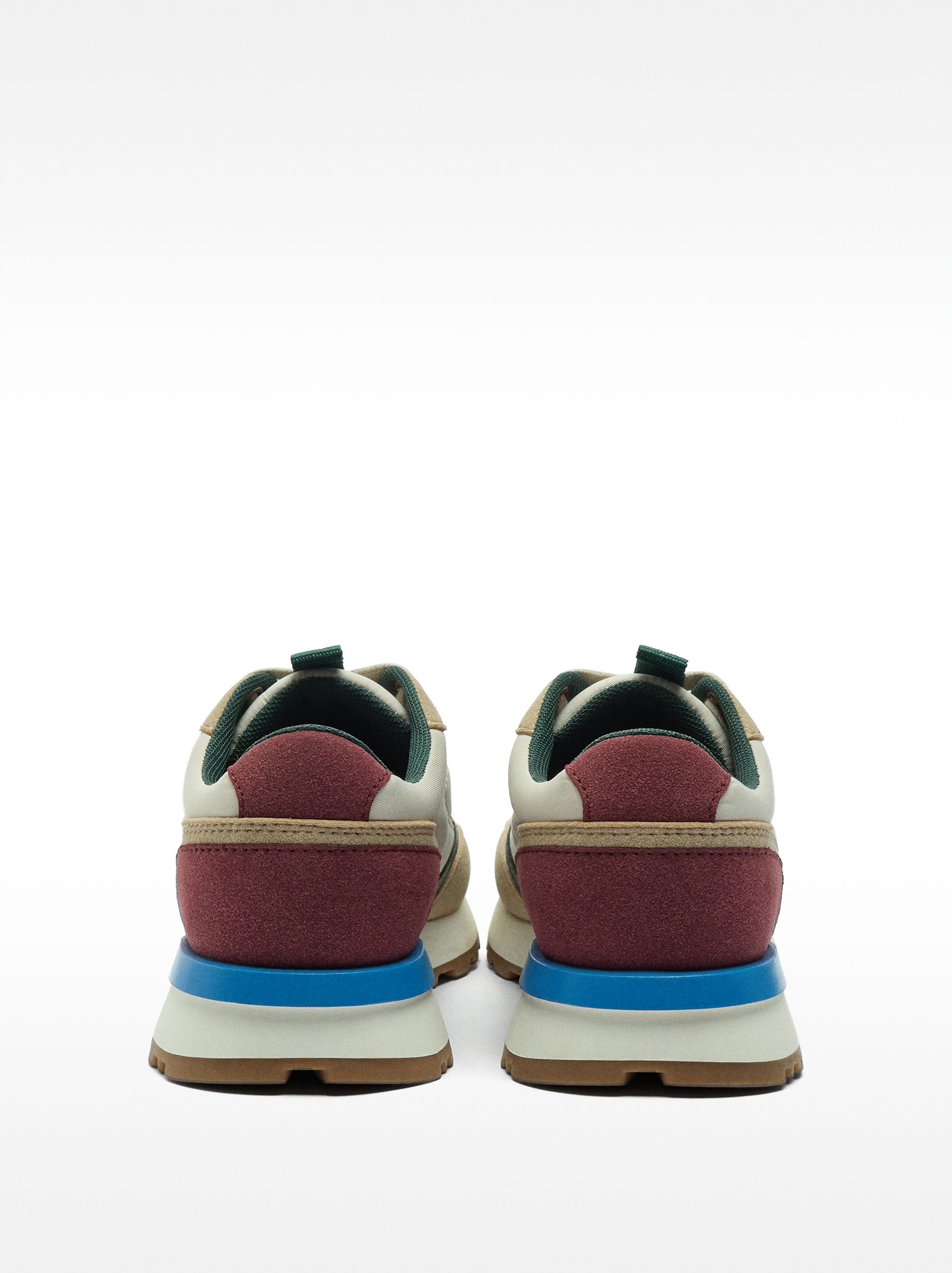 Zapatillas Contraste Multicolor