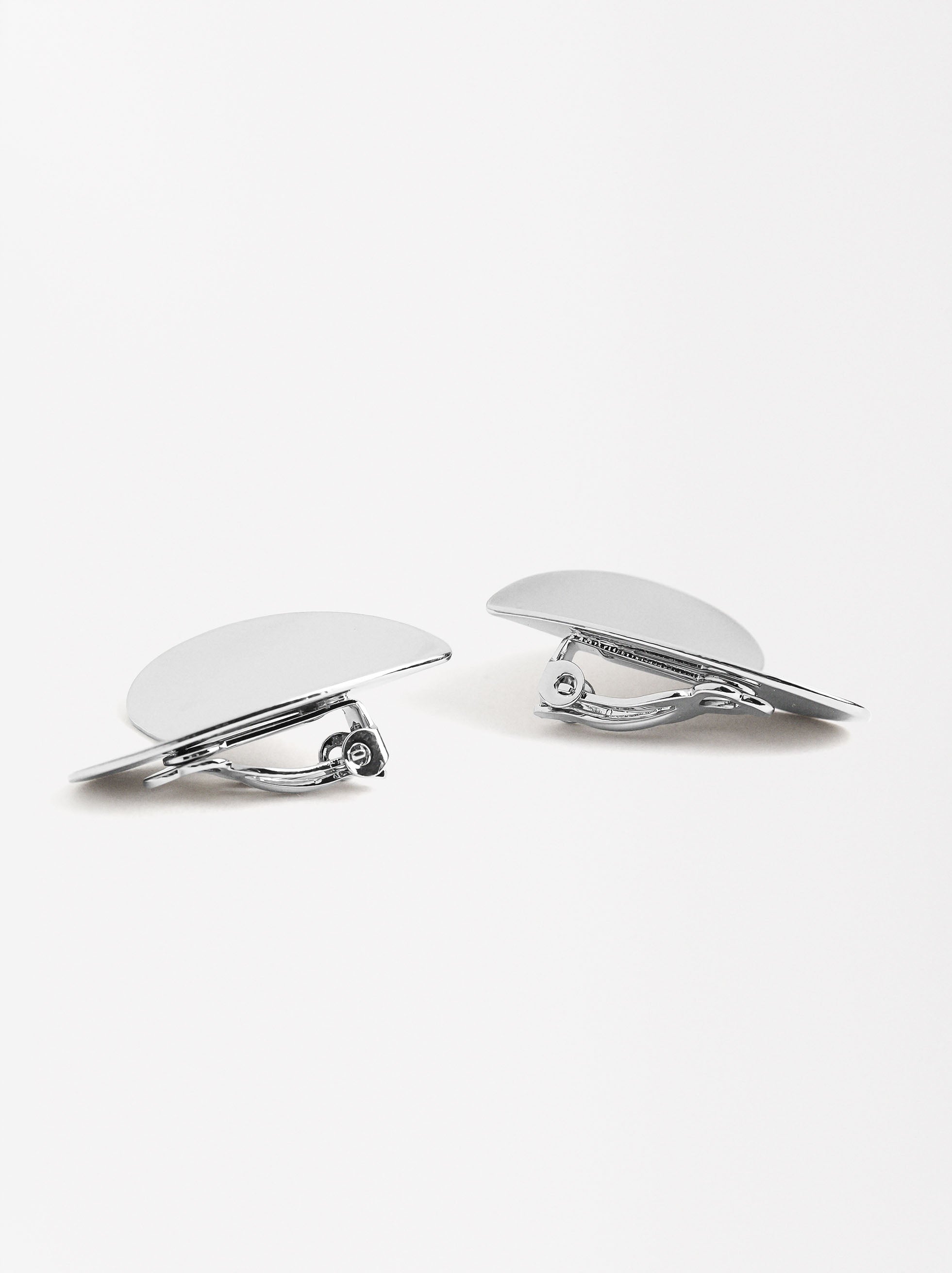 Aretes De Corazón Cóncavo