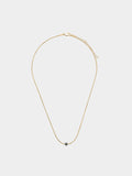 Set Collar Y Pendientes Con Cristales - Acero Inoxidable