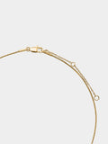 Set Collar Y Pendientes Con Cristales - Acero Inoxidable
