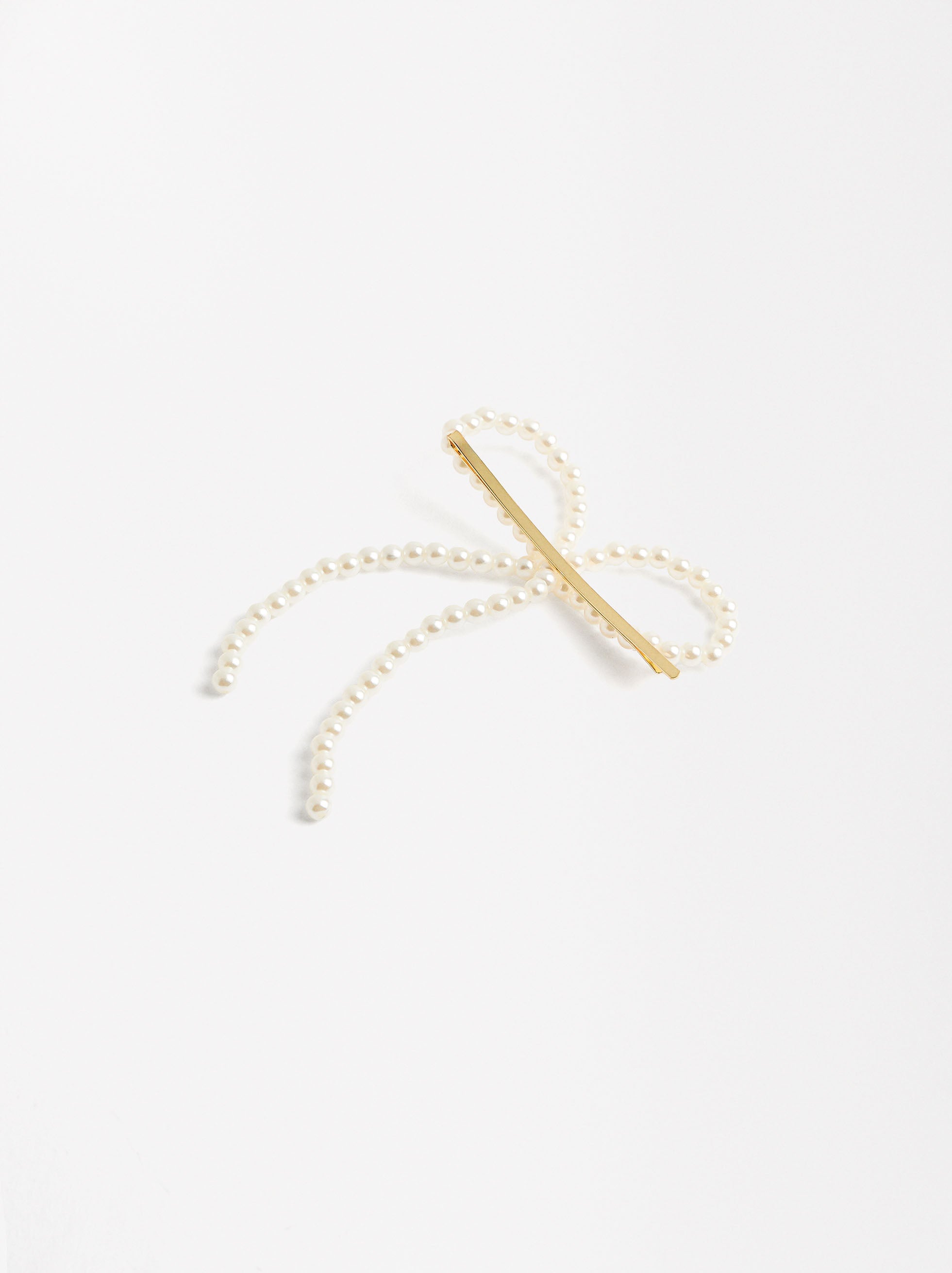 Horquilla De Pelo Con Perlas