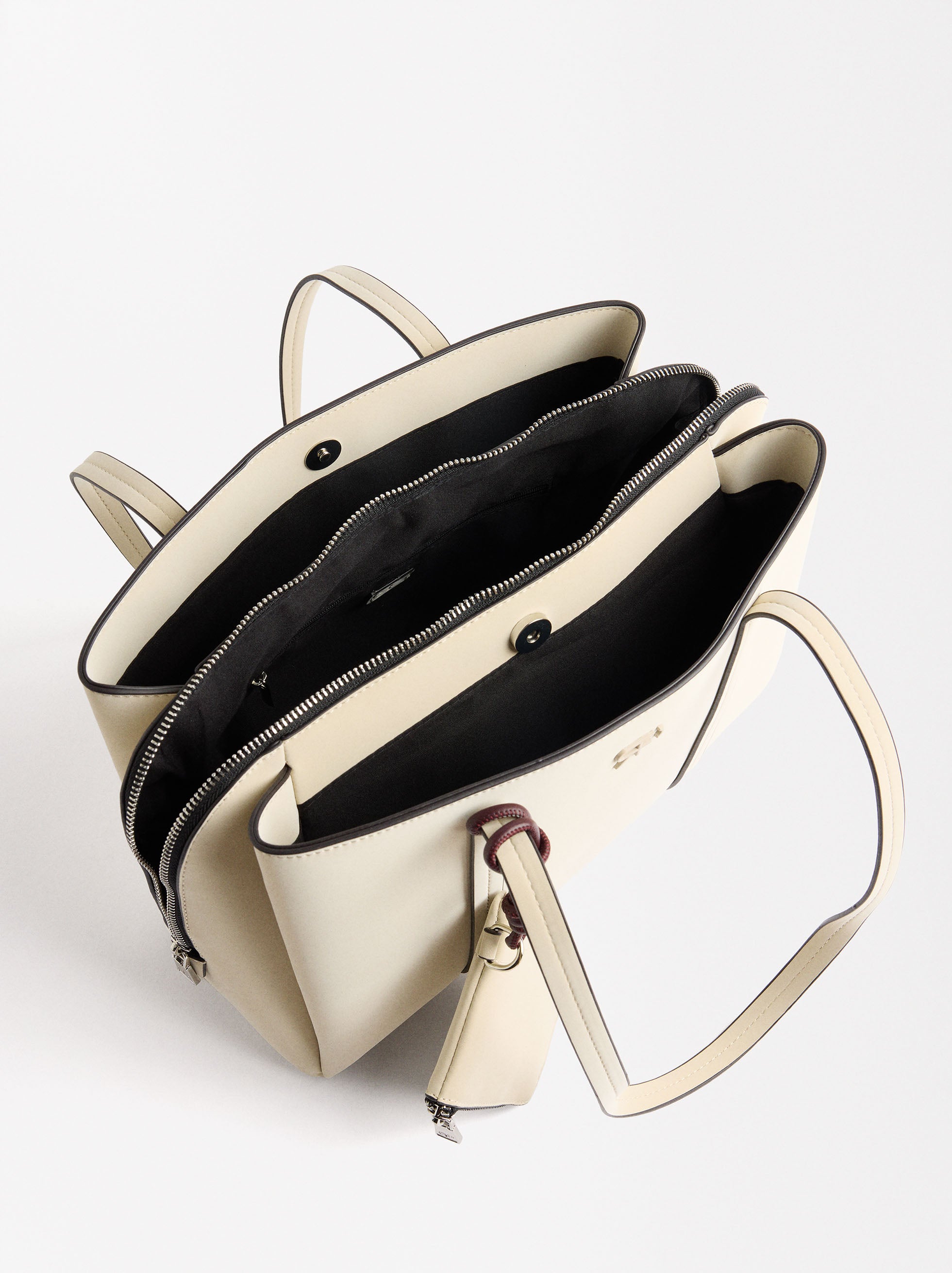 Cartera Shopper Textura Suave