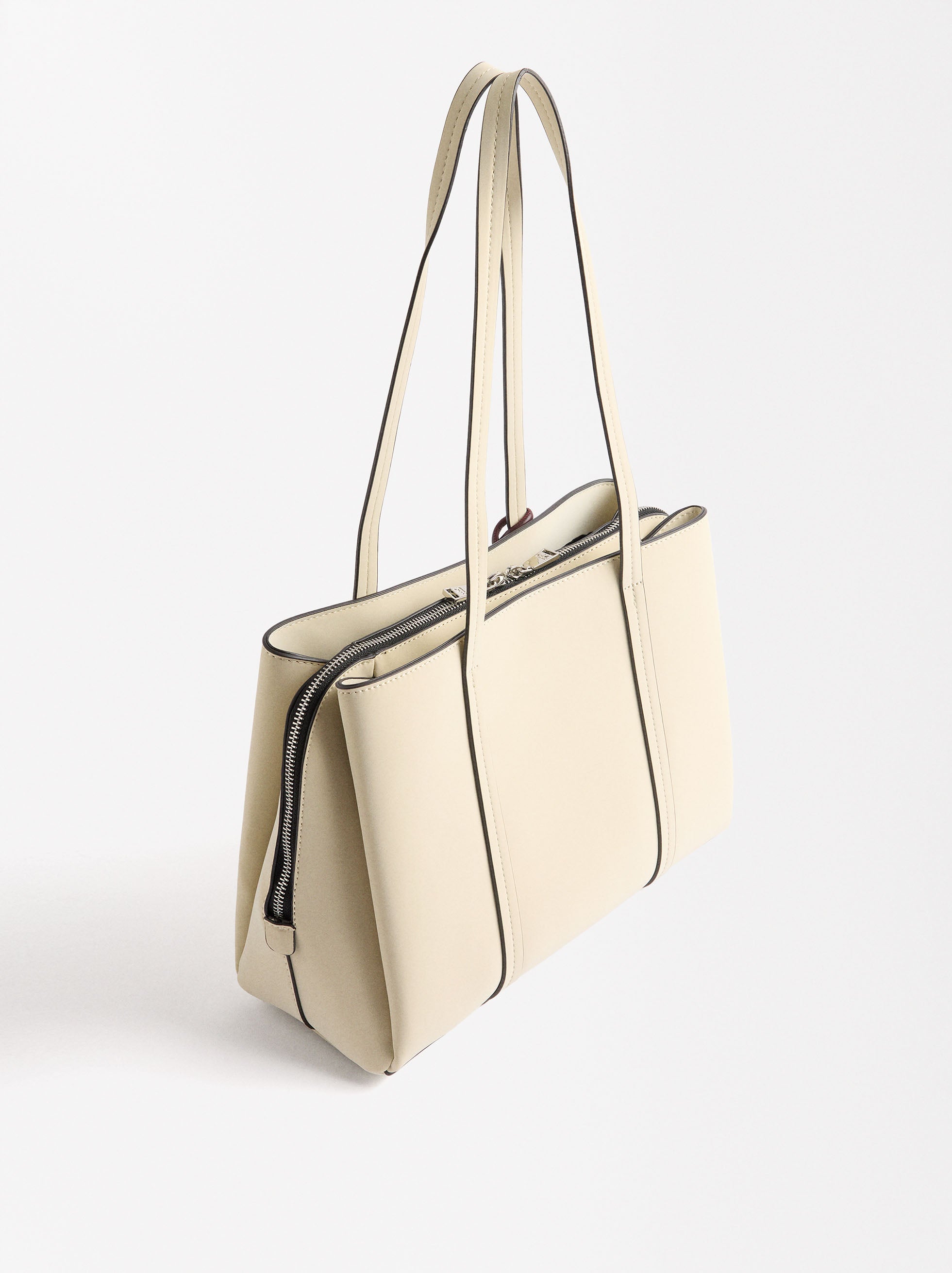 Cartera Shopper Textura Suave