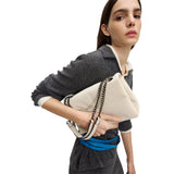 Bolso De Hombro Con Textura Suave