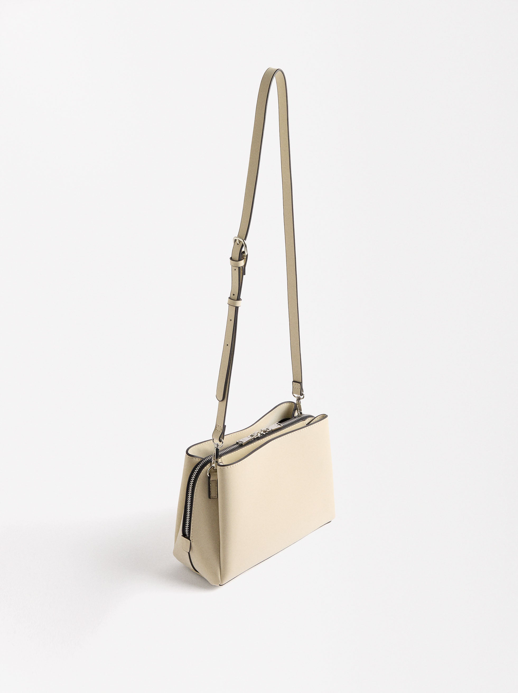 Cartera Bandolera Textura Suave