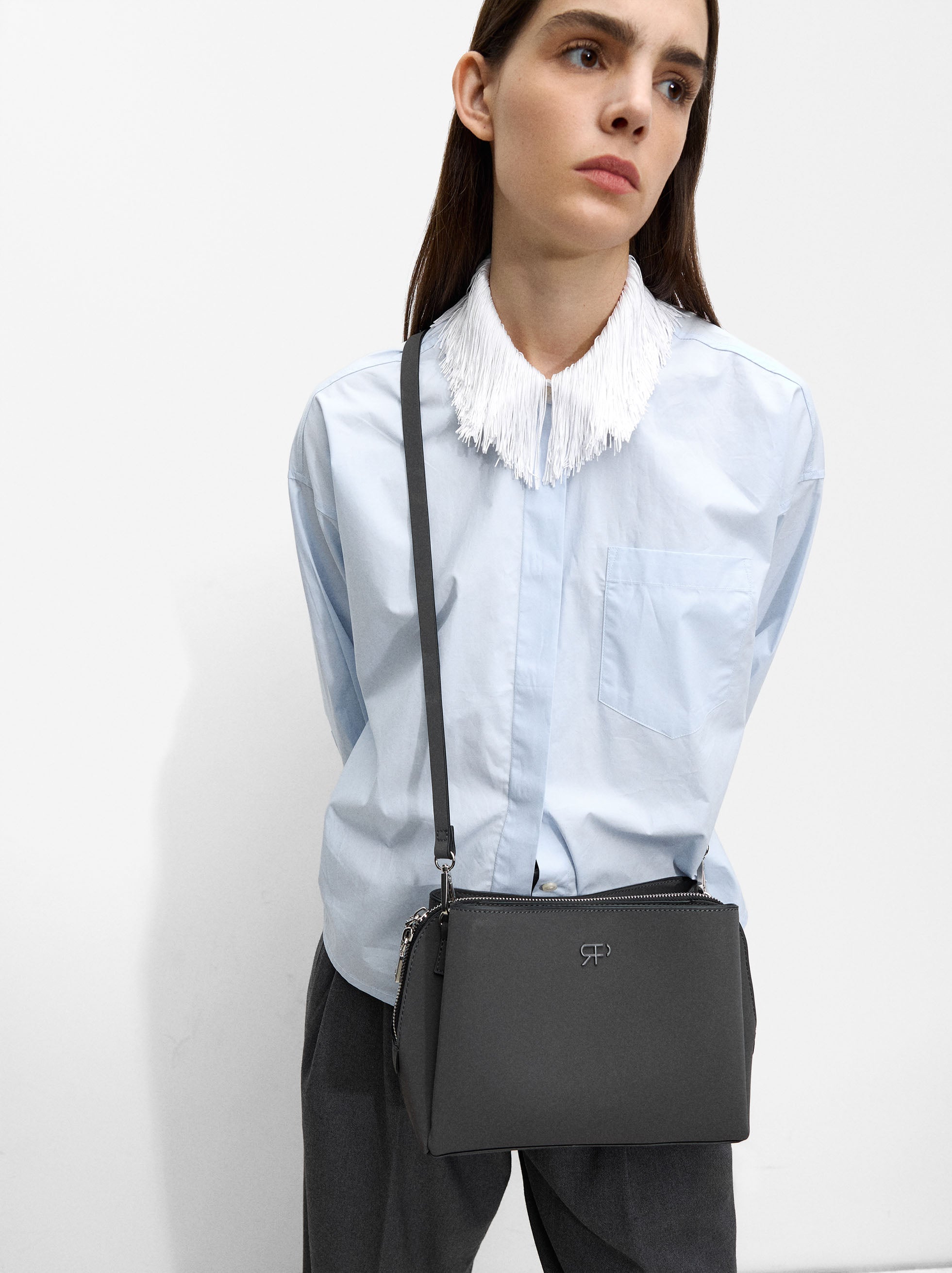 Cartera Bandolera Textura Suave