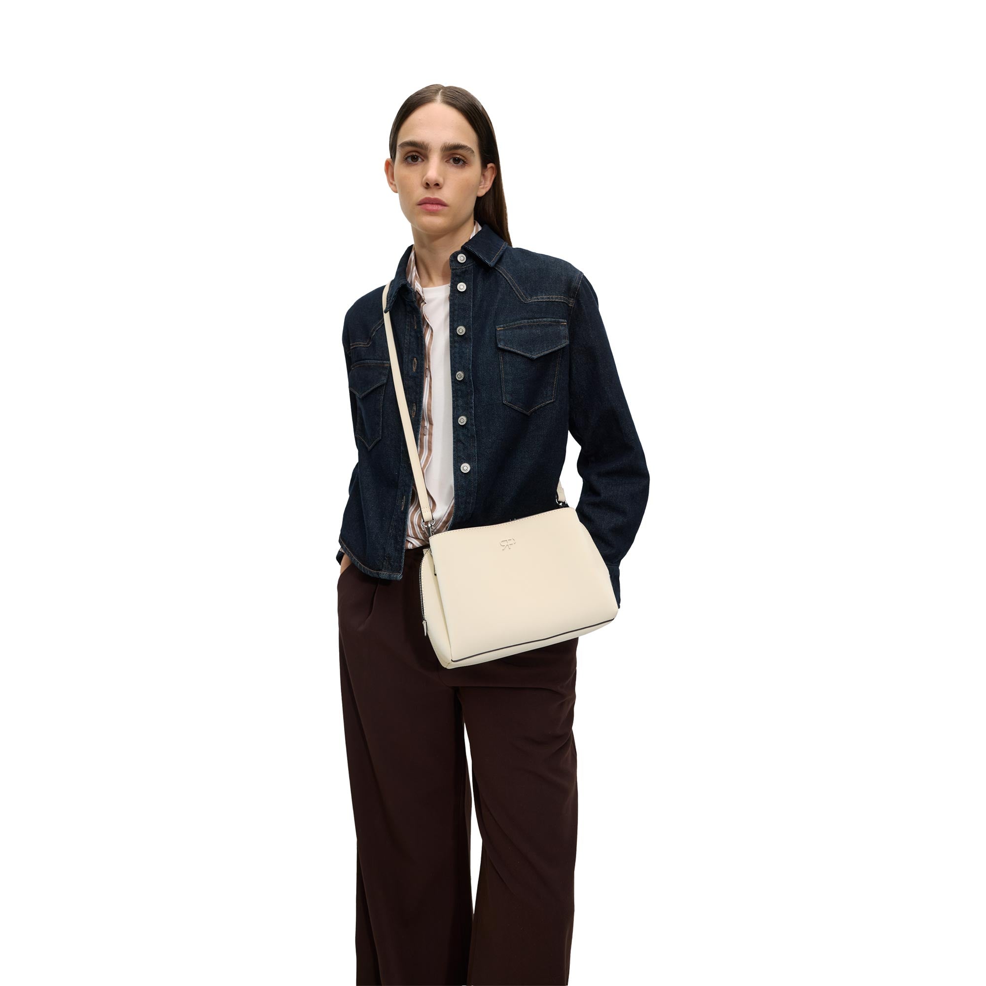 Bolso Bandolera Textura Suave