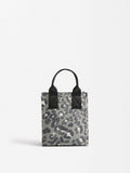 Bolso Tote De Nylon Estampada