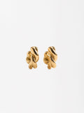 Aretes Trenzados - Acero Inoxidable