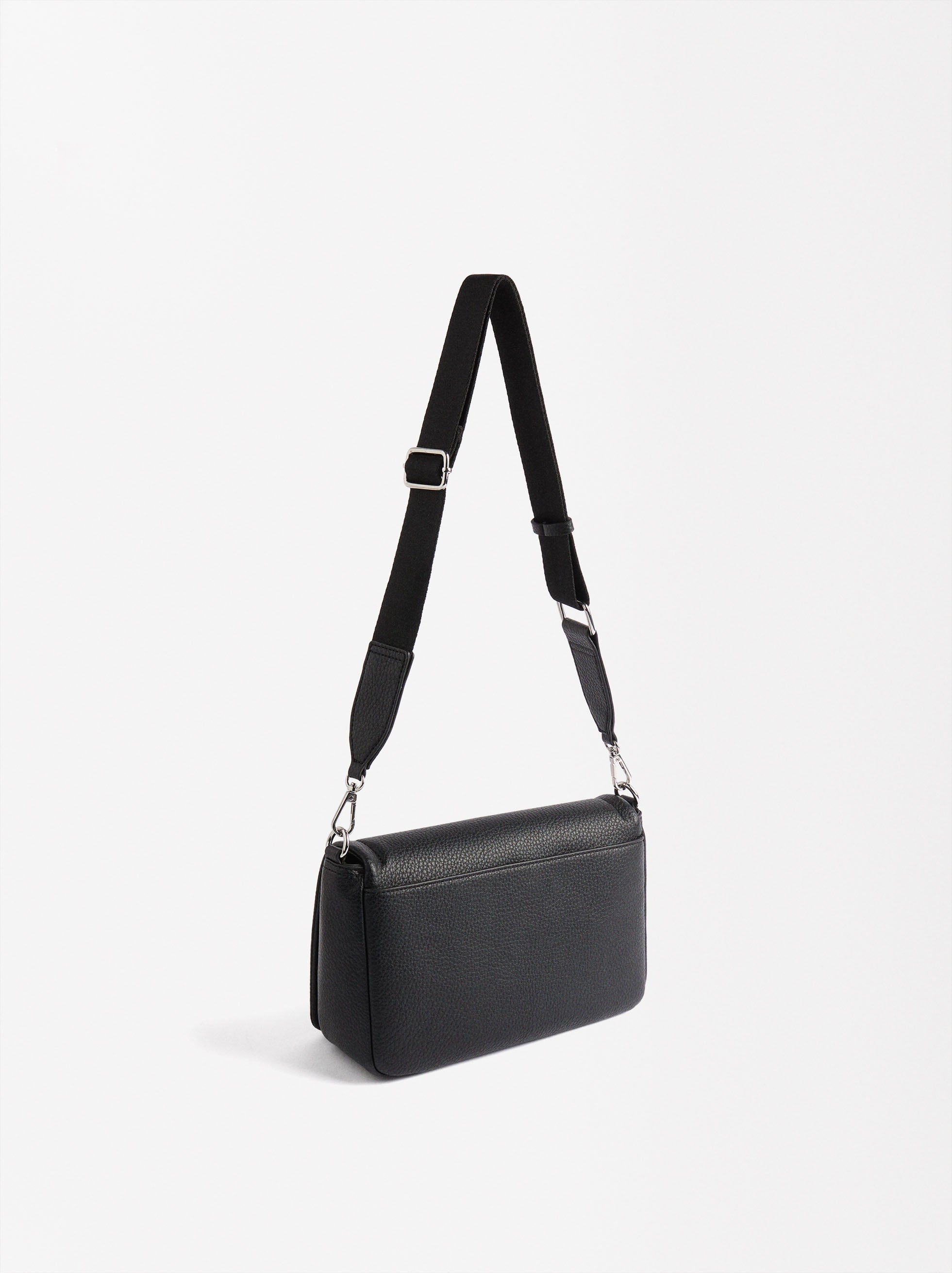 Bolso De Hombro Con Cierre De Solapa