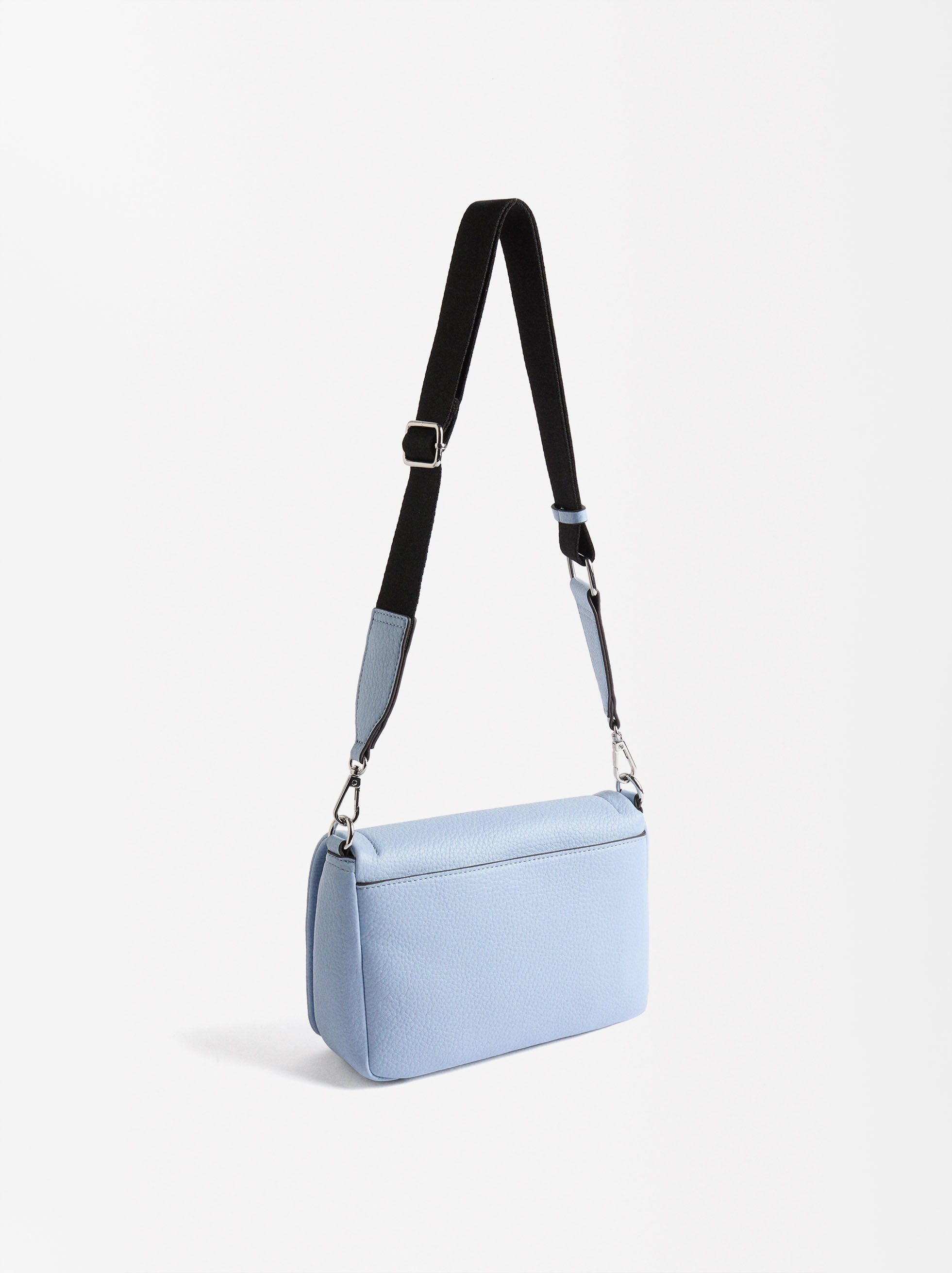 Bolso De Hombro Con Cierre De Solapa