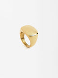 Anillo Cuadrado Liso - Acero Inoxidable