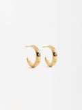 Aretes Con Cristales - Acero Inoxidable
