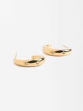 Aretes Con Cristales - Acero Inoxidable