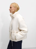 Chaqueta Acolchada De Cuello Alto