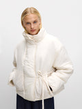 Chaqueta Acolchada De Cuello Alto