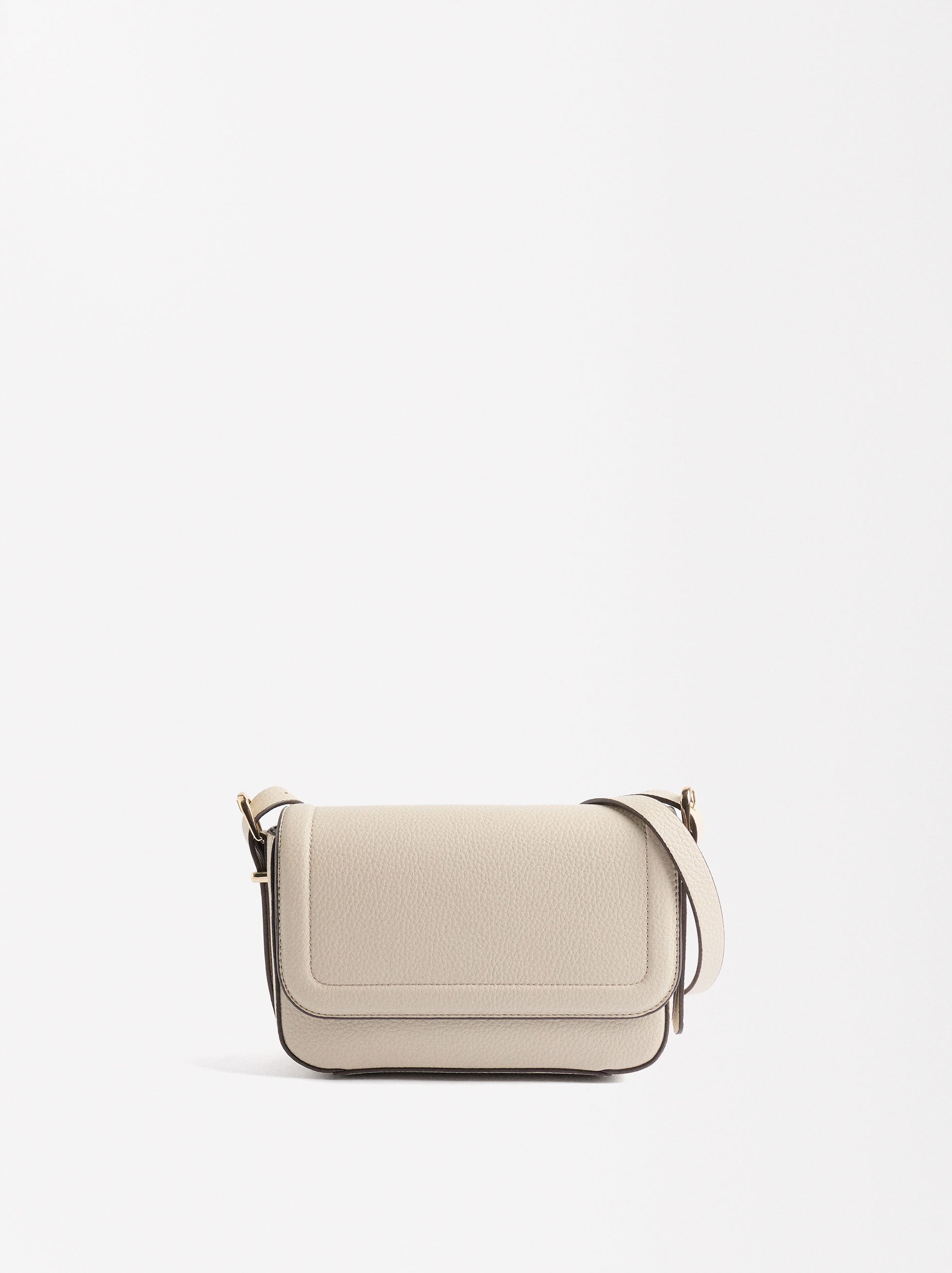 Bolso Bandolera Con Solapa