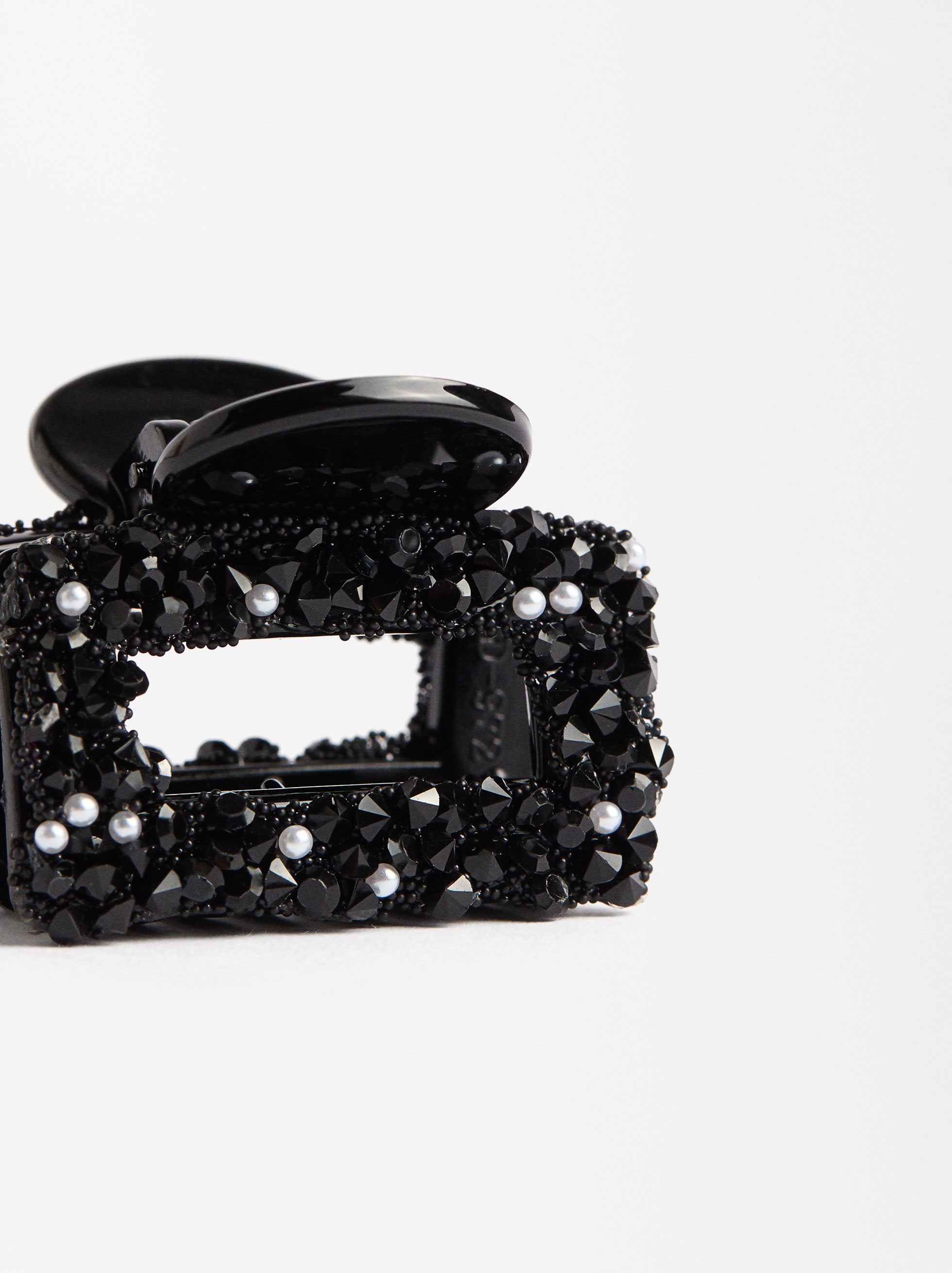 Gancho Para El Pelo Con Perlas Y Abalorios