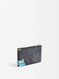 Monedero De Nylon Estampado