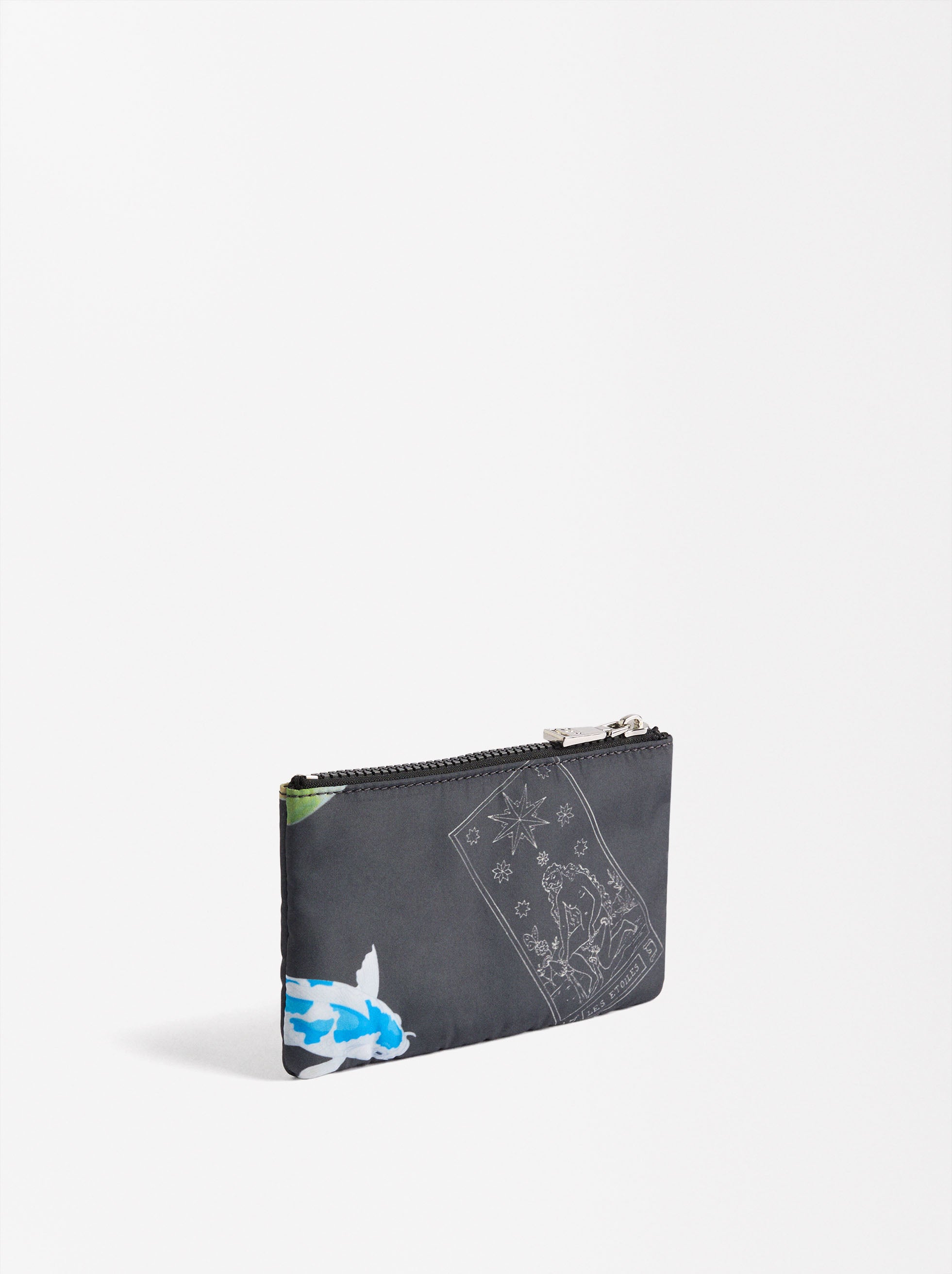 Monedero De Nylon Estampado
