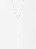 Collar Con Zirconias - Acero Inoxidable
