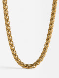 Collar Corto De Eslabones - Acero Inoxidable