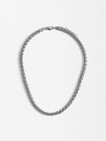 Collar Corto De Eslabones - Acero Inoxidable