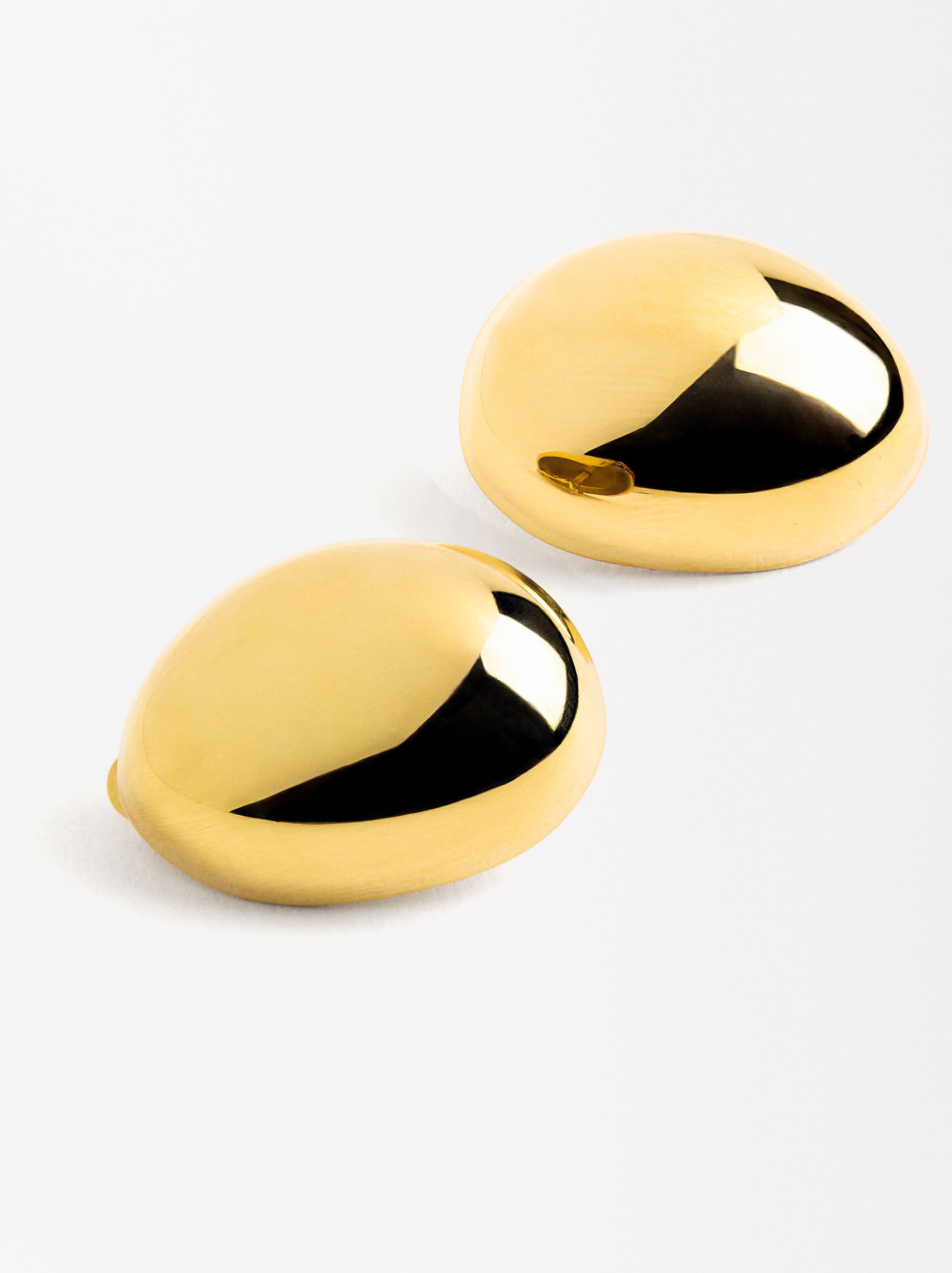 Aretes Ovalados Convexos - Acero Inoxidable