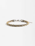 Pulsera Trenzada Bicolor - Acero Inoxidable