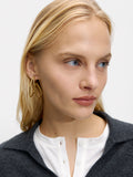 Aretes Efecto Doble - Acero Inoxidable