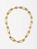 Collar Corto De Eslabones - Acero Inoxidable