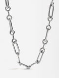 Collar Corto De Eslabones - Acero Inoxidable