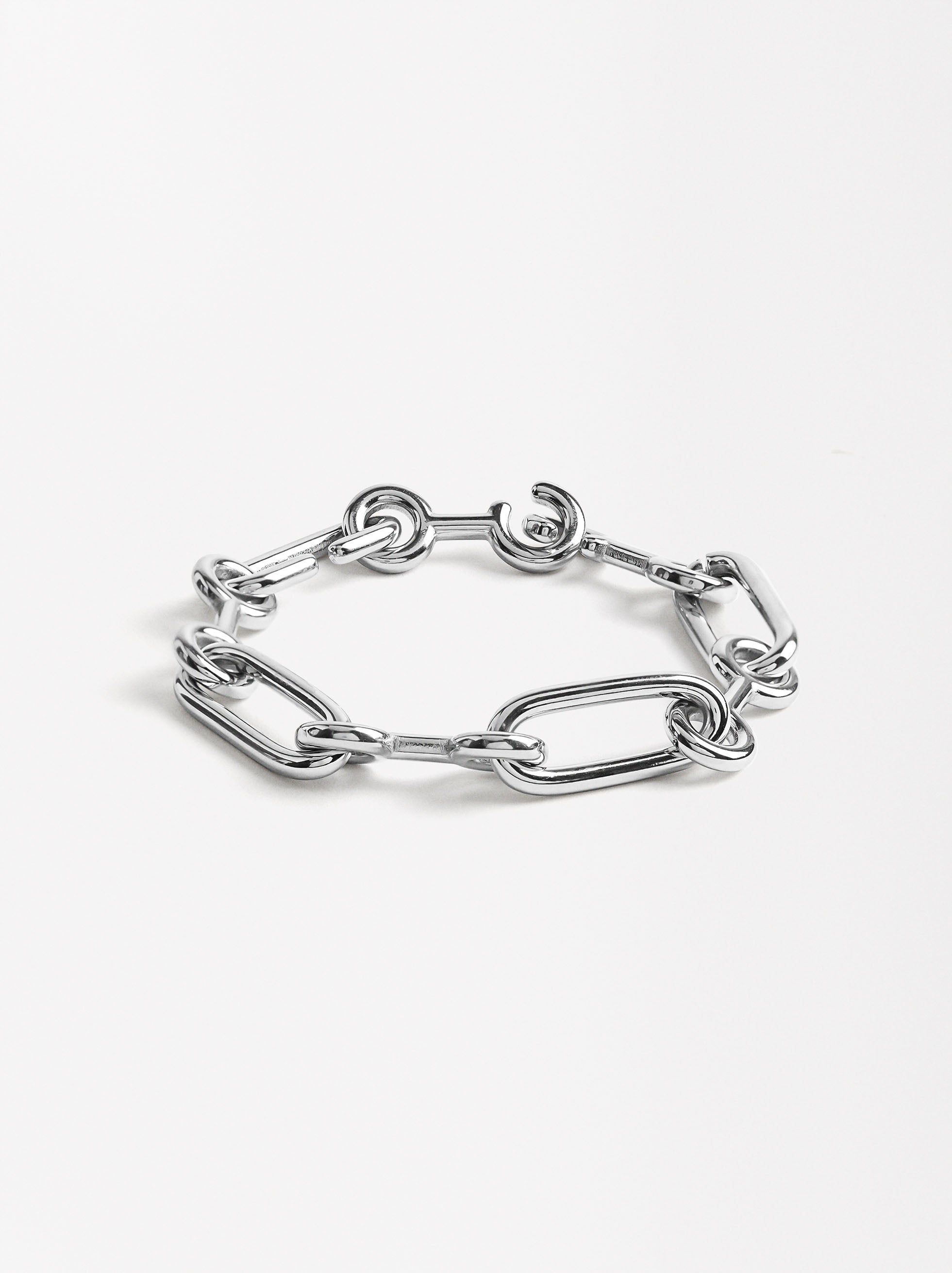 Pulsera De Eslabones - Acero Inoxidable