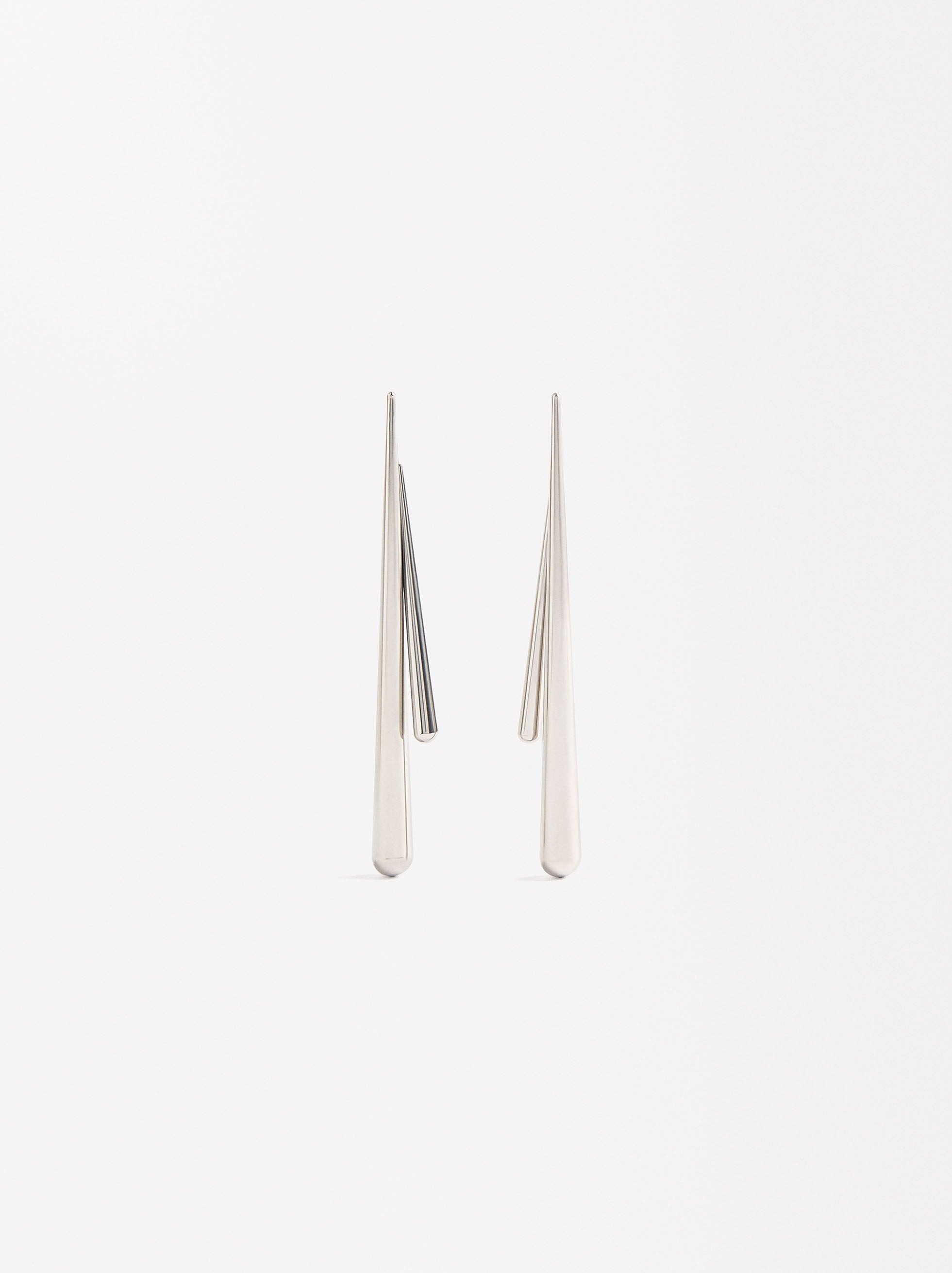 Aretes Lágrima - Acero Inoxidable