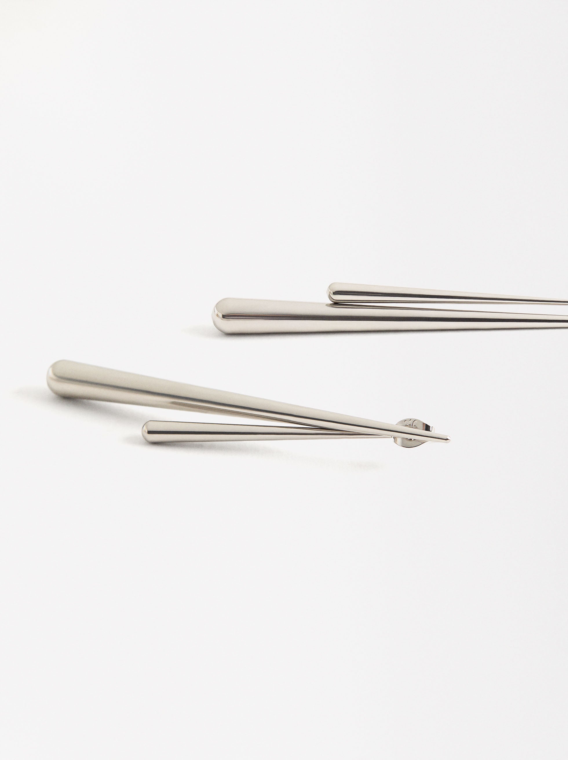 Aretes Lágrima - Acero Inoxidable